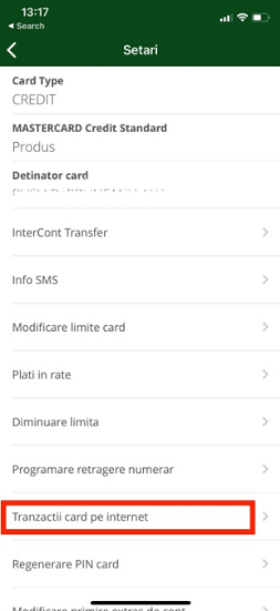 pas 3- autorizare plati card online