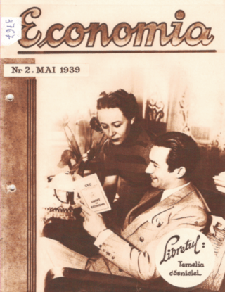 Poză copertă Revista Econmica 1939