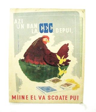 Slogan reprezentativ pentru CEC de-a lungul timpului 1942