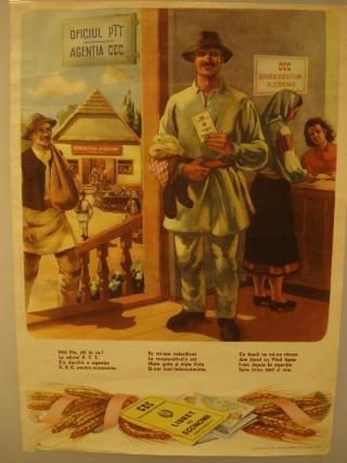 Colaborare cu Poșta Română 1948-1949