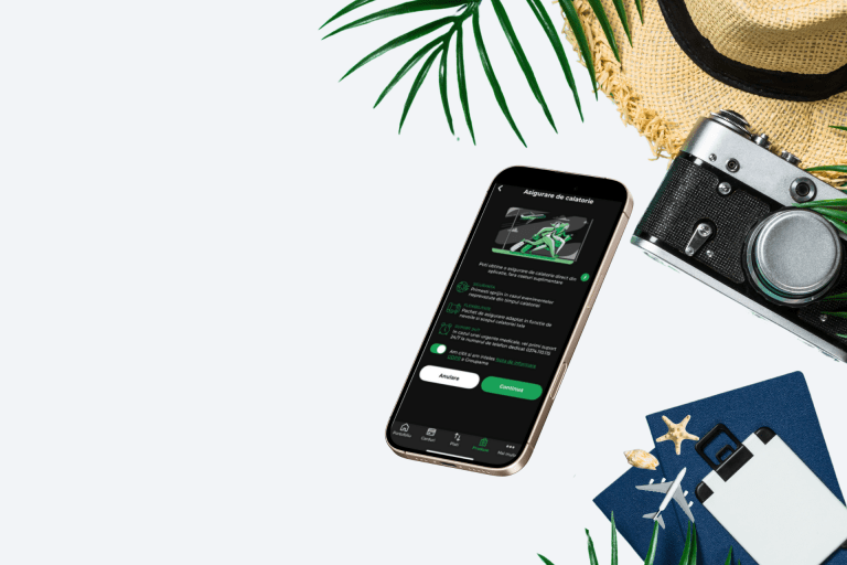 Banner site pagina produs asigurare calatorie